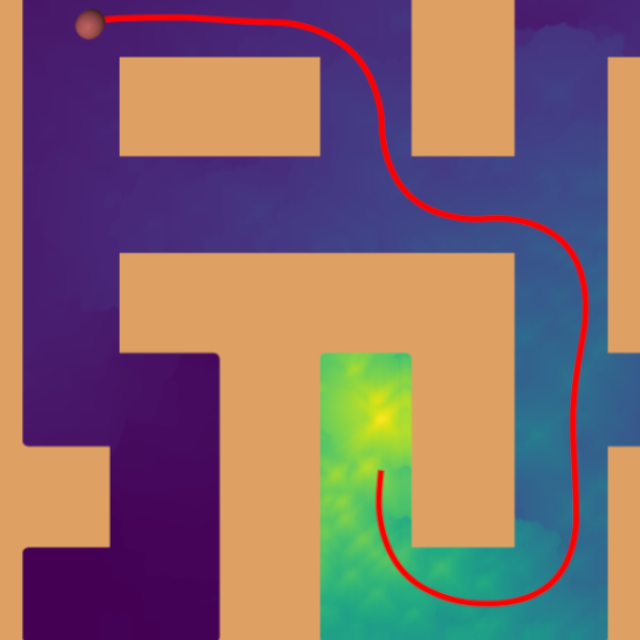 Goal-conditioned Offline Planning from Curious Exploration