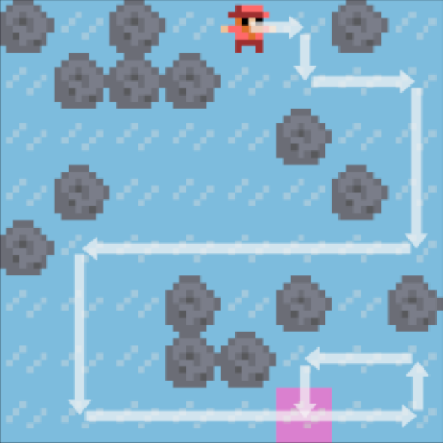 Planning from Pixels in Environments with Combinatorially Hard Search Spaces